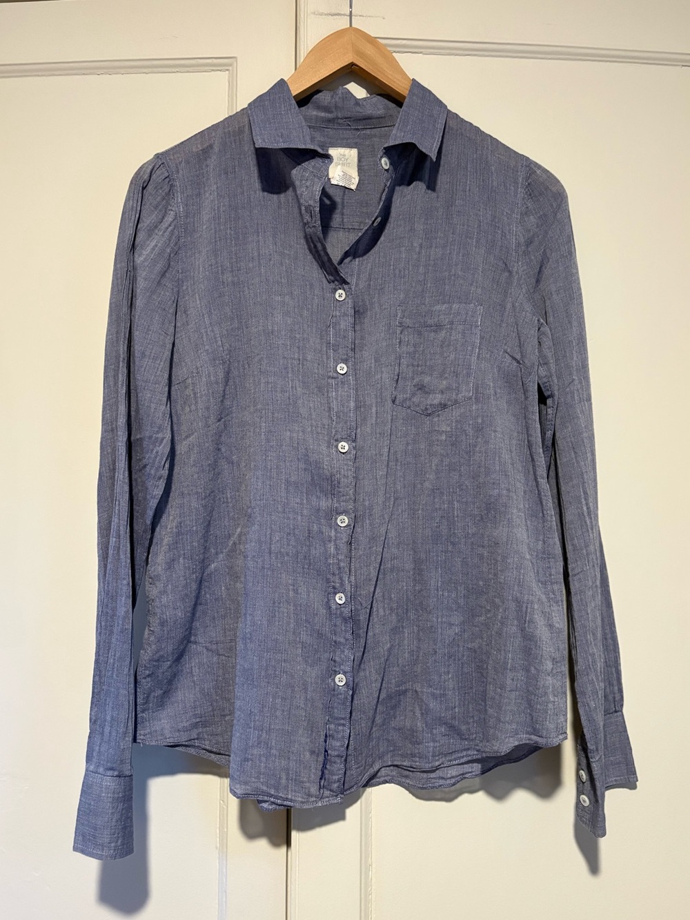 J. Crew Women’s The Boy Shirt Lightweight Cotton Button Down Shirt